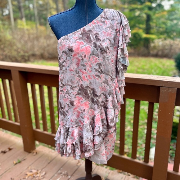 Rye Dresses & Skirts - Rye one shoulder dress large boho